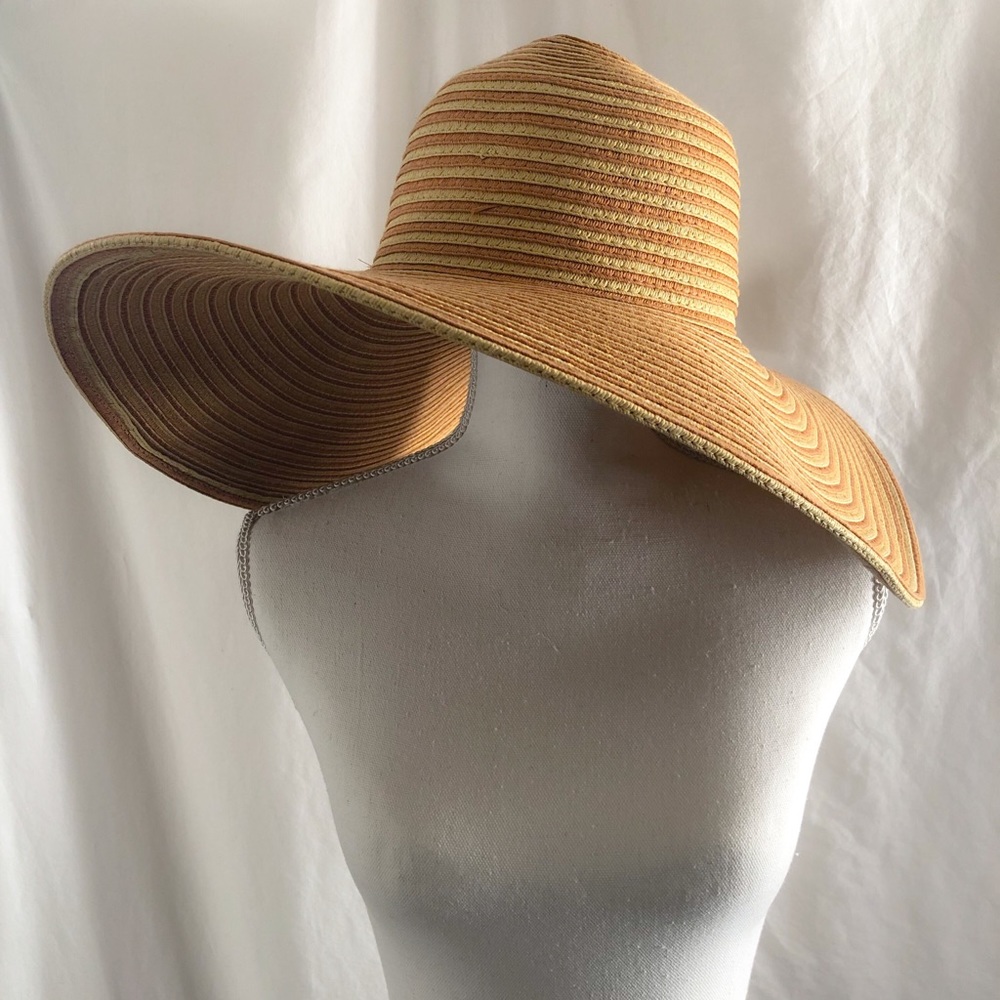 Tan Wide Brimmed Papillon Women’s Derby Beach Hat